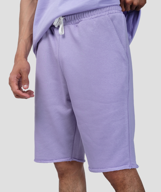 jersey shorts in purple