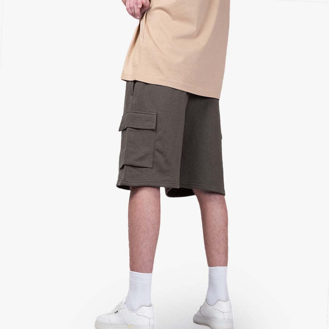 cargo jersey short in stone