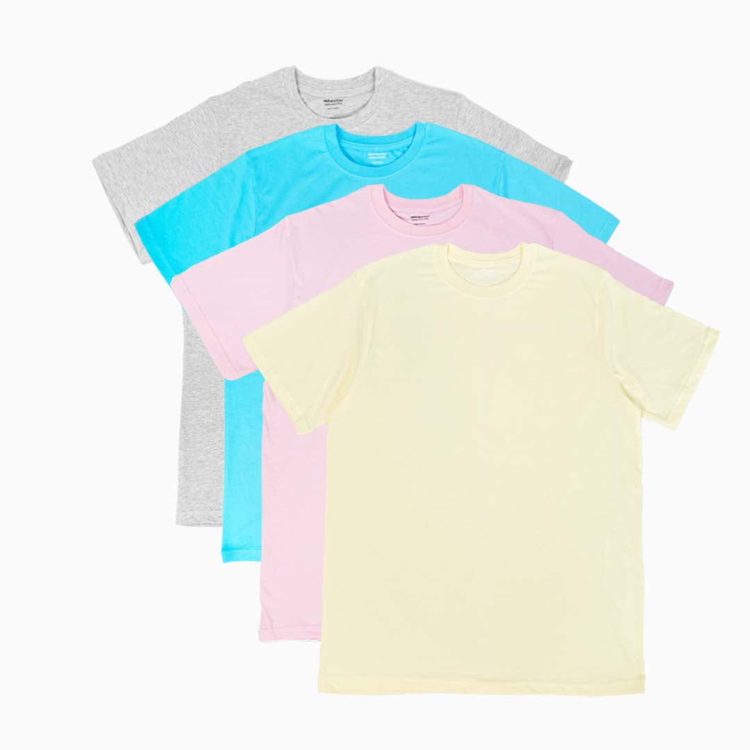 essential regular fit t-shirt in rose gold