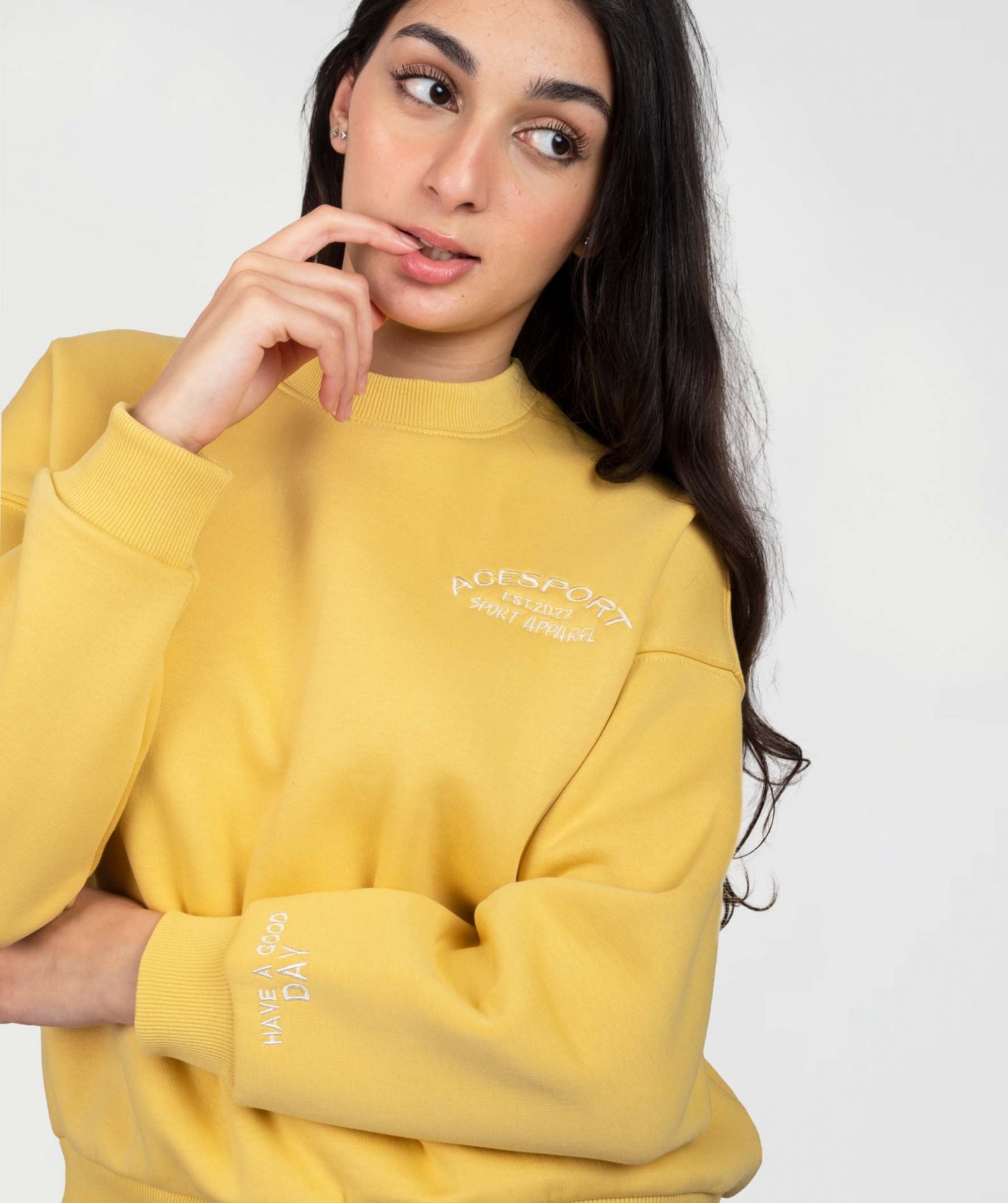 Essentials sweatshirt in yellow